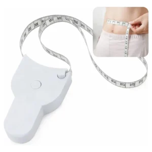 Fita Métrica Trena Corporal Antropométrica Retrátil 1.5m Fitness Medidas Corporais