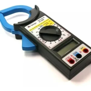 Alicate Amperímetro Digital Minipa ET-3200 1000A Medidor Profissional de Corrente AC/DC, Tensão, Resistência e Continuidade