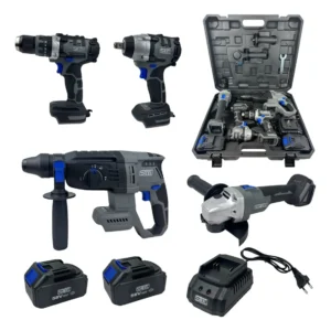 Kit Ferramentas A Bateria 58v 4 Em 1 4ah Brushless