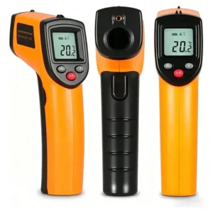 Termômetro Culinário Laser Infravermelho Para Fritura e Assados até 400°C - Marca Blackone